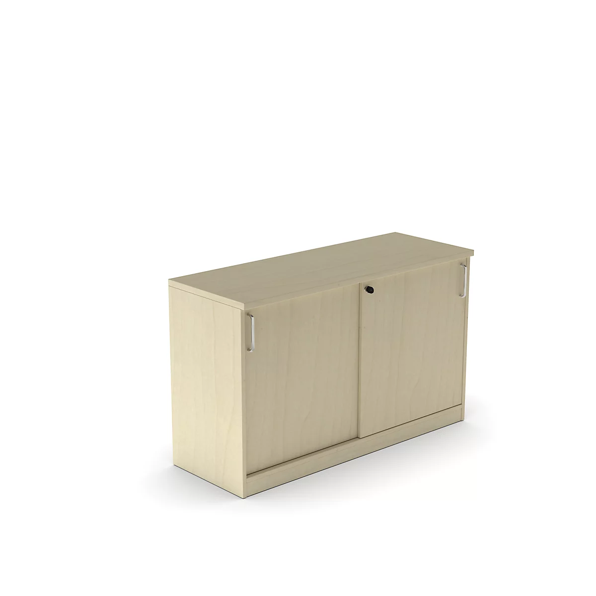 Schiebetüren-Ansatzschrank BEXXSTAR, 1,5 Ordnerhöhen, B 1200 X T 445 X H 740 Mm, Ahorn-Dekor 1 Schiebetüren-Ansatzschrank BEXXSTAR, 1,5 Ordnerhöhen, B 1200 X T 445 X H 740 Mm, Ahorn-Dekor