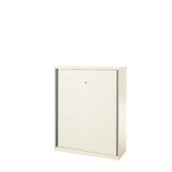 Schiebetürenschrank, Abschließbar, Mit Griffleisten, Stahl, Weiß RAL 9010, 950x1215, 3 OH 6 Schiebetürenschrank, Abschließbar, Mit Griffleisten, Stahl, Weiß RAL 9010, 950x1215, 3 OH -Berühmt Büromöbel Geschäft schiebetuerenschrank abschliessbar mit griffleisten stahl weiss ral 9010 950x1215 3 oh img WS 883014 C