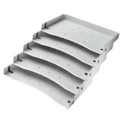 Schrägablage CLUBWORK, DIN A4, Für Rollcontainer, 5 Stück