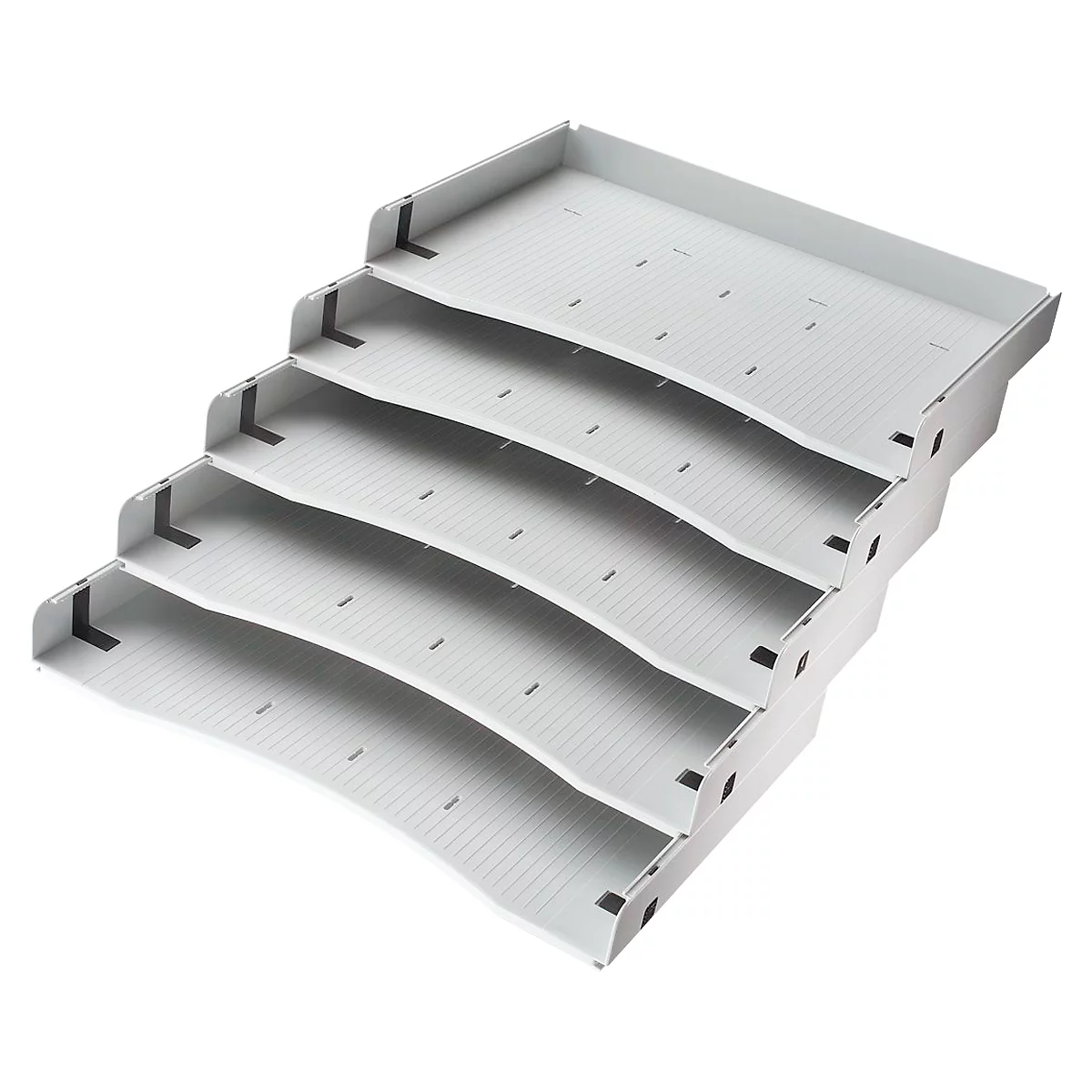 Schrägablage CLUBWORK, DIN A4, Für Rollcontainer, 5 Stück 1 Schrägablage CLUBWORK, DIN A4, Für Rollcontainer, 5 Stück