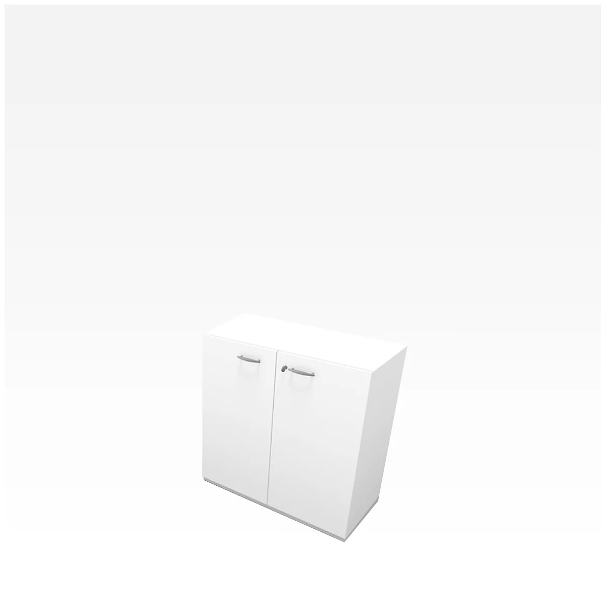 Schrank X-TIME WORK, 2 OH, 860 X 430 X 860 Mm, Weiß/weiß 1 Schrank X-TIME WORK, 2 OH, 860 X 430 X 860 Mm, Weiß/weiß