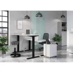 Schreibtisch Agenda, Elektrisch Höhenverstellbar, Rechteck, T-Fuß, B 1600 X T 800 X H 730-1200 Mm, Lichtgrau/silber + Kabelschacht 10 Schreibtisch Agenda, Elektrisch Höhenverstellbar, Rechteck, T-Fuß, B 1600 X T 800 X H 730-1200 Mm, Lichtgrau/silber + Kabelschacht -Berühmt Büromöbel Geschäft schreibtisch agenda elektrisch hoehenverstellbar rechteck t fuss b 1600 x t 800 x h 730 1200 mm lichtgrau silber kabelschacht img SI 112949 D