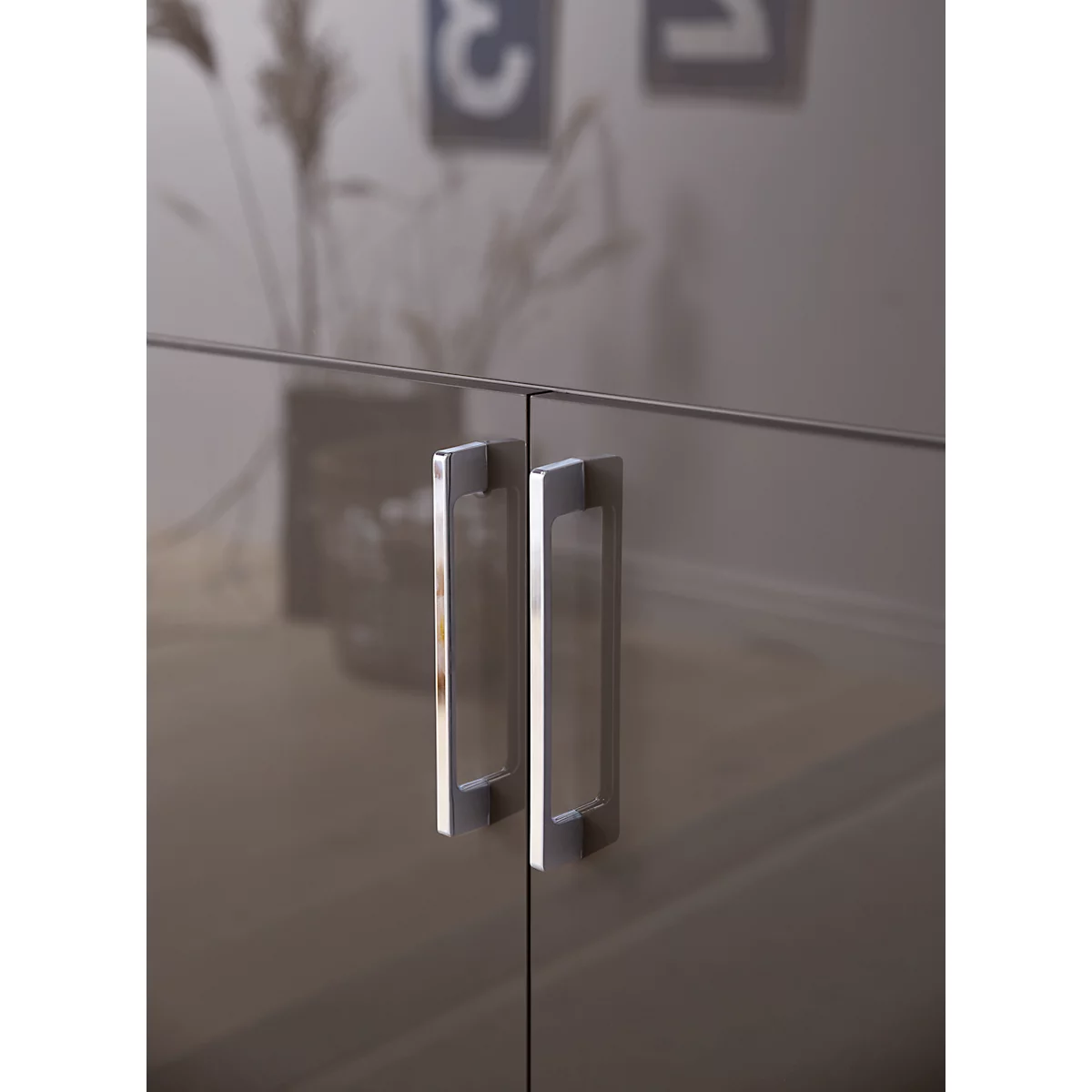 Sekretär, Ideal Für Das Home Office, Ausklappbare Schreibfläche, 2 Fächer Hinter Flügeltüren, Lenkrollen, Holz, B 900 X T 450 X H 1200 Mm, Weiß/weiß 8 Sekretär, Ideal Für Das Home Office, Ausklappbare Schreibfläche, 2 Fächer Hinter Flügeltüren, Lenkrollen, Holz, B 900 X T 450 X H 1200 Mm, Weiß/weiß – Bild 8