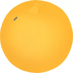 Sitzball Leitz Ergo Cosy, Stärkung Der Rücken- Und Rumpfmuskulatur, Stoffüberzug, ⌀ 650 Mm, Gelb