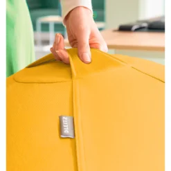 Sitzball Leitz Ergo Cosy, Stärkung Der Rücken- Und Rumpfmuskulatur, Stoffüberzug, ⌀ 650 Mm, Gelb -Berühmt Büromöbel Geschäft sitzball leitz ergo cosy staerkung der ruecken und rumpfmuskulatur stoffueberzug 650 mm gelb img SI 141502 D