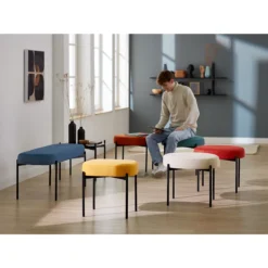 Sitzbank EasyChair® By Paperflow GAIA, Oval S, Stoffbezug Blau, 4-Fußgestell Mattschwarz, B 490 X T 380 X H 455 Mm 14 Sitzbank EasyChair® By Paperflow GAIA, Oval S, Stoffbezug Blau, 4-Fußgestell Mattschwarz, B 490 X T 380 X H 455 Mm -Berühmt Büromöbel Geschäft sitzbank easychair by paperflow gaia stoffbezug in diversen farben 4 fussgestell mattschwarz rund oder oval in diversen groessen img SI 147776 D