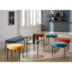 Sitzbank EasyChair® By Paperflow GAIA, Oval S, Stoffbezug Blau, 4-Fußgestell Mattschwarz, B 490 X T 380 X H 455 Mm 12 Sitzbank EasyChair® By Paperflow GAIA, Oval S, Stoffbezug Blau, 4-Fußgestell Mattschwarz, B 490 X T 380 X H 455 Mm -Berühmt Büromöbel Geschäft sitzbank easychair by paperflow gaia stoffbezug in diversen farben 4 fussgestell mattschwarz rund oder oval in diversen groessen img SI 147779 C