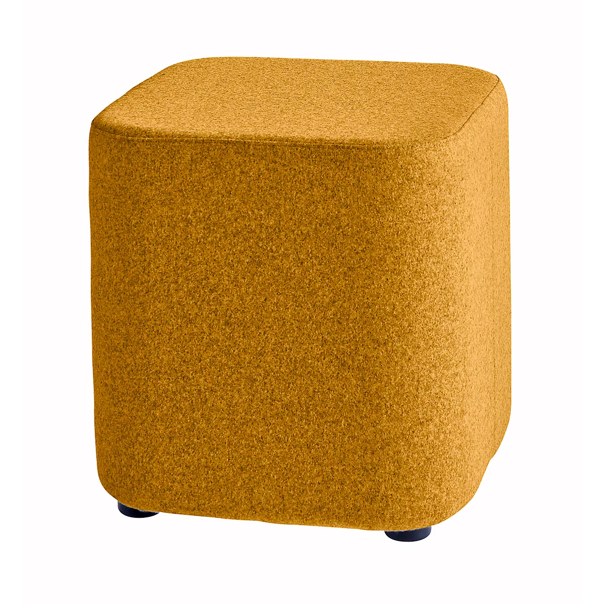 Sitzhocker TAPA Square O Type, Schurwolle, B 450 X T 450 X H 470 Mm, Orange 1 Sitzhocker TAPA Square O Type, Schurwolle, B 450 X T 450 X H 470 Mm, Orange