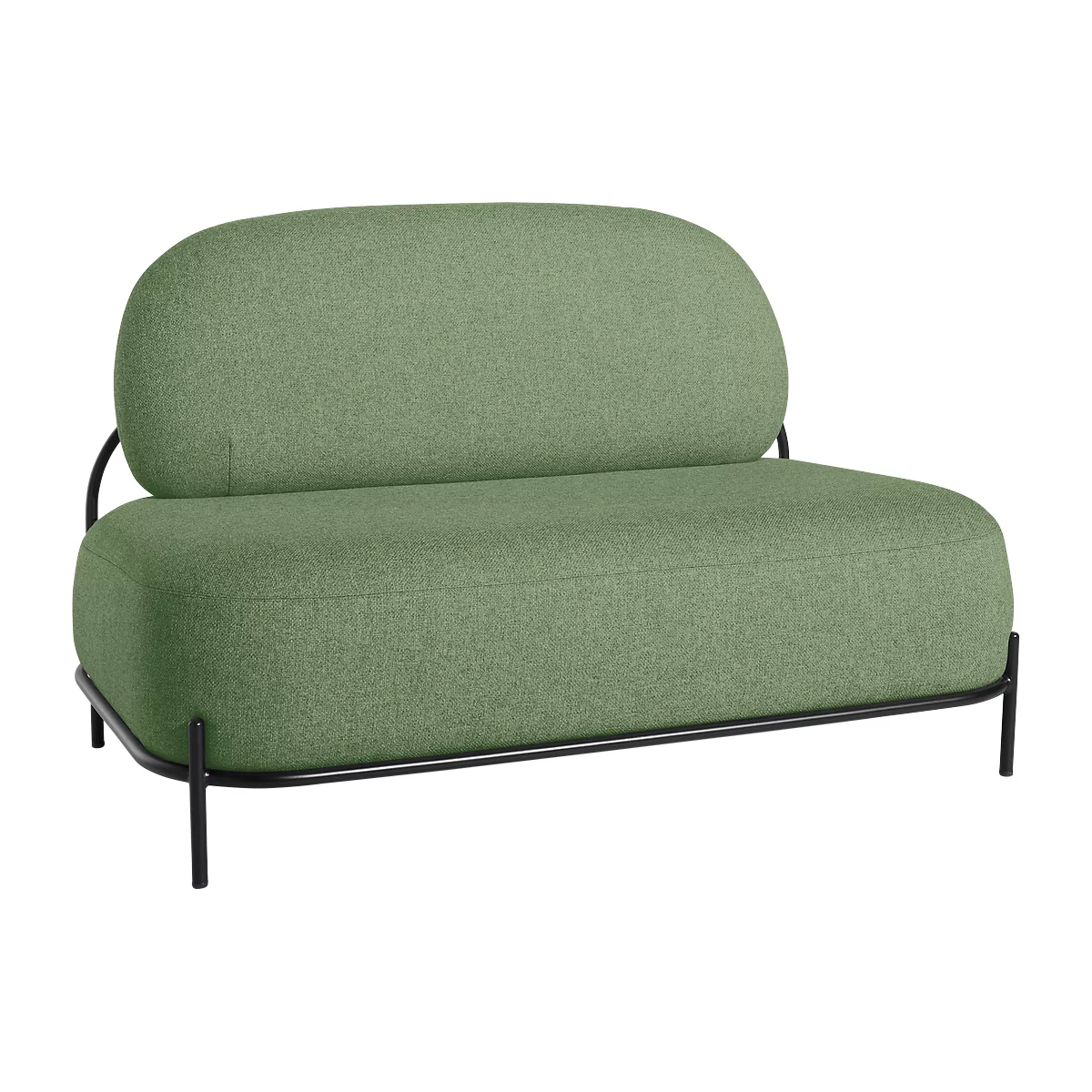 Sofa ADMIRAAL, Retro-Look, B 1245 X T 710 X H 770 Mm, Grün 1 Sofa ADMIRAAL, Retro-Look, B 1245 X T 710 X H 770 Mm, Grün