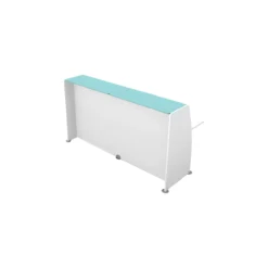 Spirit Empfangstheke, 2 Elemente, Gerade, Weiß