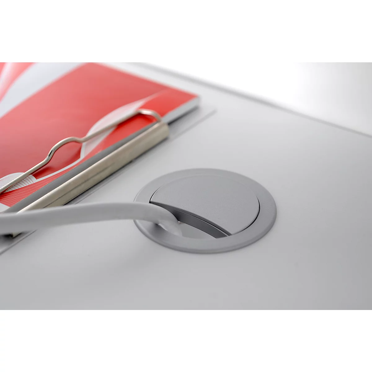 Spirit Empfangstheke, 2 Elemente, Halbrund, Weiß 4 Spirit Empfangstheke, 2 Elemente, Halbrund, Weiß – Bild 4