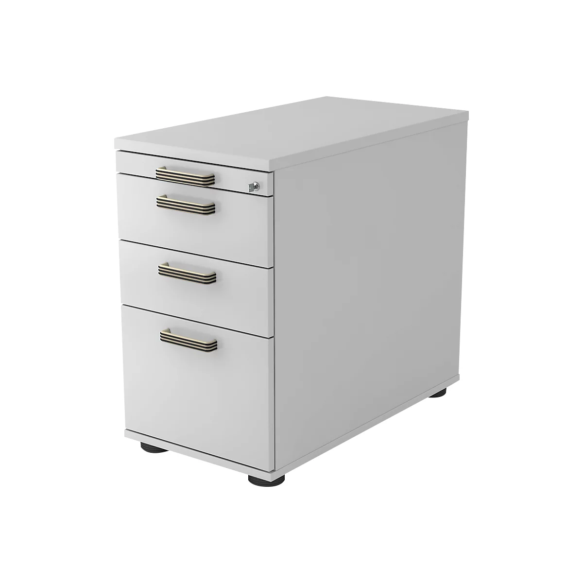 Standcontainer TOPAS LINE, 2 Schübe, 1 Hängeregistraturauszug, 1 Utensilienauszug, Abschließbar, B 428 X T 800 X H 720-760 Mm, Lichtgrau/lichtgrau 1 Standcontainer TOPAS LINE, 2 Schübe, 1 Hängeregistraturauszug, 1 Utensilienauszug, Abschließbar, B 428 X T 800 X H 720-760 Mm, Lichtgrau/lichtgrau