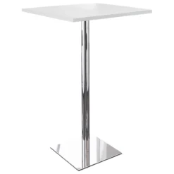 Stehtisch Quadratisch, Weiß