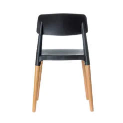 Stuhl Paperflow Glamwood, Massivholz, PP-Sitz, Schwarz, 2er-Set 6 Stuhl Paperflow Glamwood, Massivholz, PP-Sitz, Schwarz, 2er-Set -Berühmt Büromöbel Geschäft stuhl paperflow glamwood massivholz pp sitz schwarz 2er set img WS 146574 C