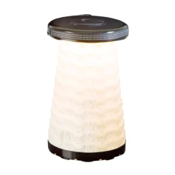 Teleskophocker WEDO® SITTOGLOW®, 3-stufige LED-Funktion, 10-stufig Höhenverstellbar, Trageriemen, Bis 130 Kg, IPX4, B 262 X H 70-420 Mm, Rot