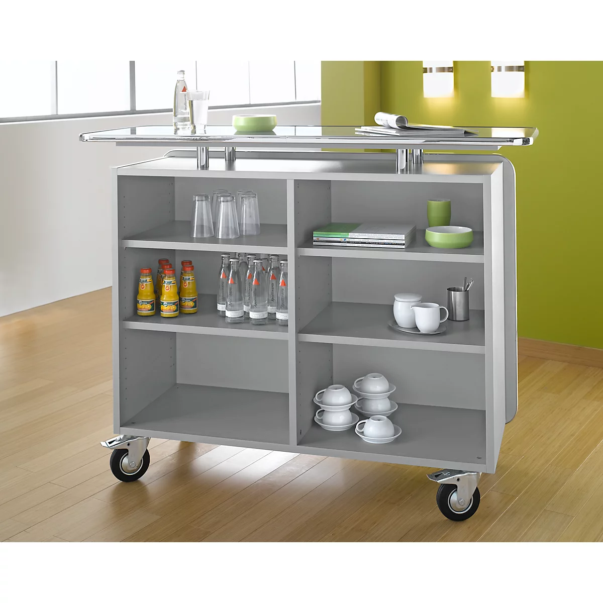 Theke Cool, Alusilber Hochglänzend 3 Theke Cool, Alusilber Hochglänzend – Bild 3