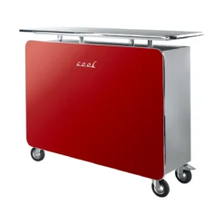 Theke Cool, Rot Hochglänzend